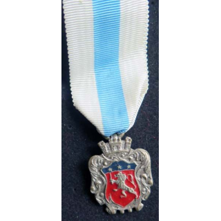 FRANCE :  médaille de la ville de Lyon en métal argenté