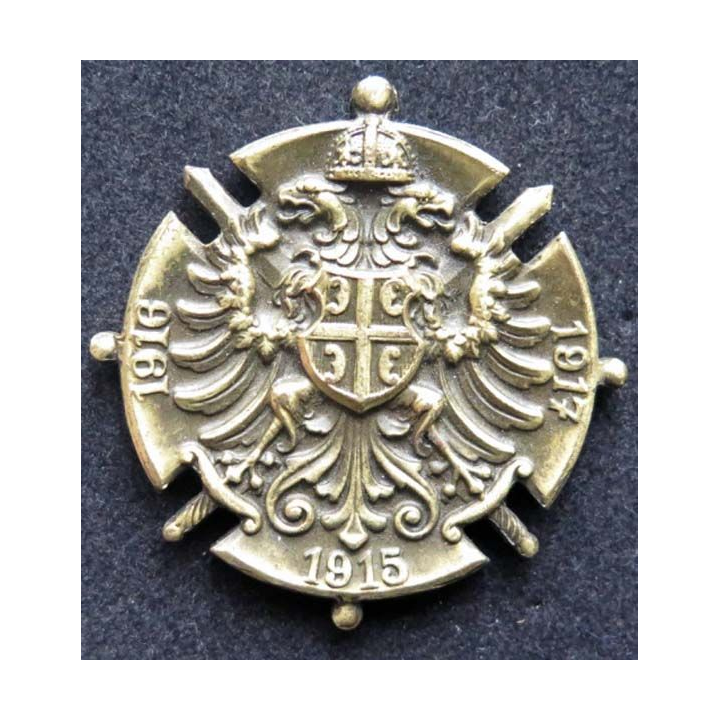 médaille commémorative serbe 1914 - 1918 en bronze SERBIE WW1