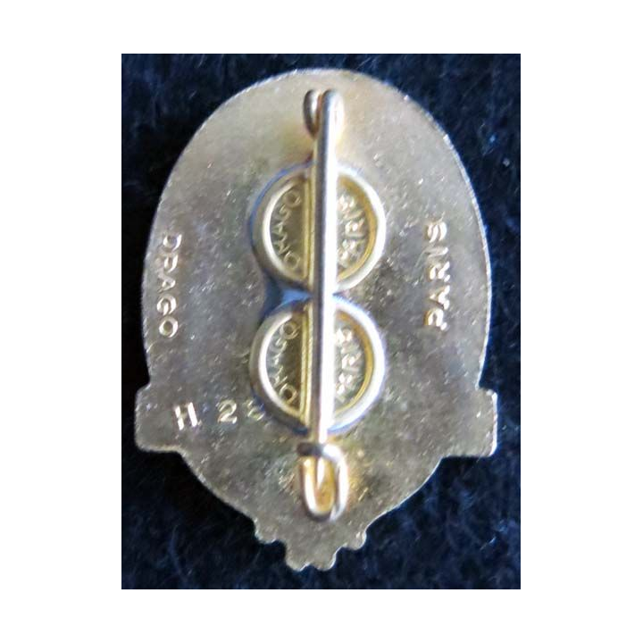 99° BIA : 99° bataillon d’infanterie alpine Drago Paris H. 285 en émail  