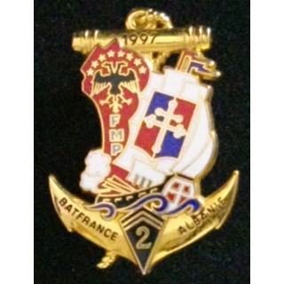 2° RÉGIMENT D'INF DE MARINE FMP ALBANIE 1997 N°240