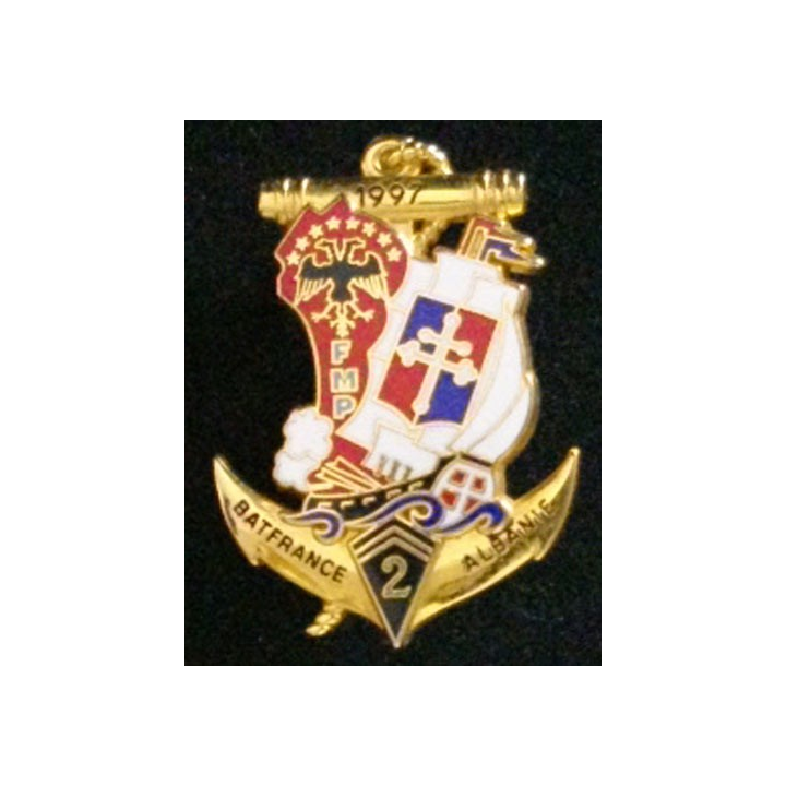 2° RÉGIMENT D'INF DE MARINE FMP ALBANIE 1997 N°240