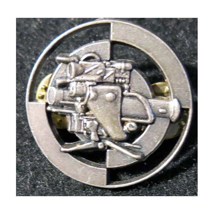 Brevet de tireur MILAN  Delsart Sens ,dos grenu argenté attache pin's