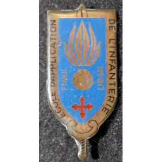Ecole d’application de l’infanterie marquage Liban FINUL de fabrication locale