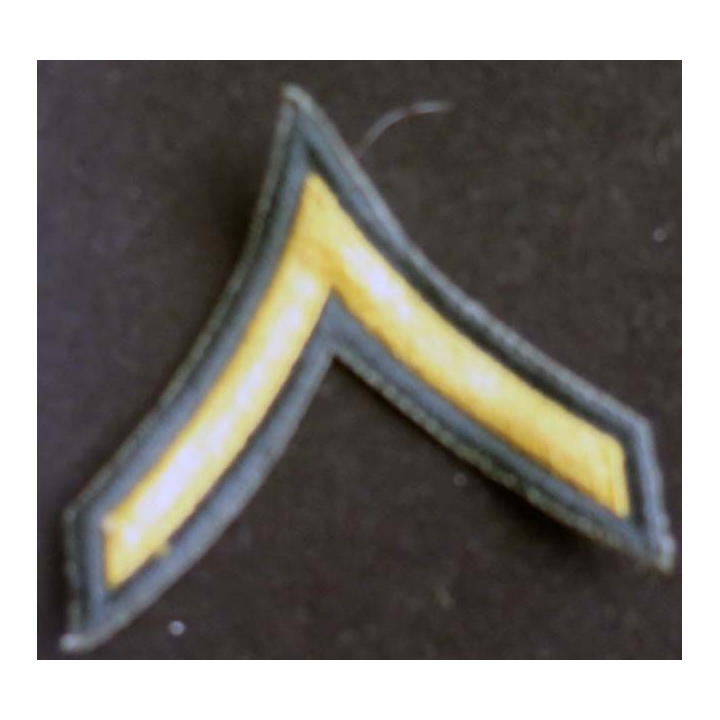 US PATCH : galon de tenue de sortie de soldat de 1° classe US First class
