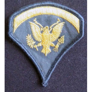 US PATCH Specialist Class 5 époque 1958 / 1966 Galon US Army mle 1958