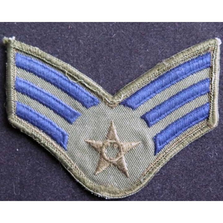 US PATCH : galon de Sergent de l'US AIR FORCE sergeant rank
