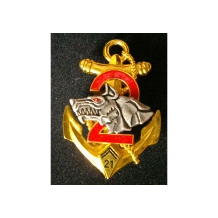 21° RIMA : 21° RÉGIMENT D'INFANTERIE DE MARINE 2° COMPAGNIE