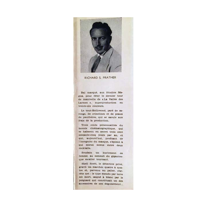 1. On ne pardonne plus de Richard S. Prather aux éditions Gallimard