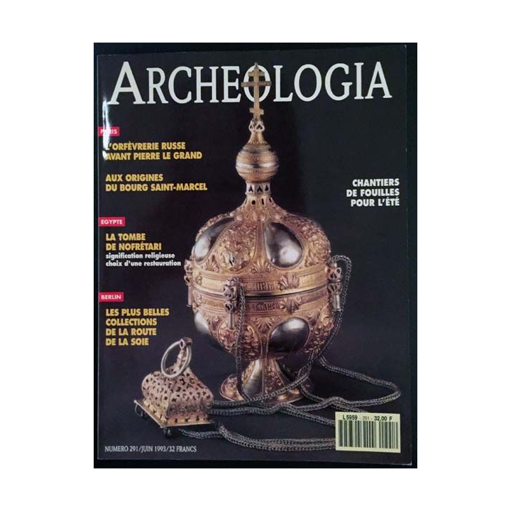 1. Archeologia mensuel n°29 / Juin 1923 - Chantier de fouilles pour l'été