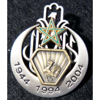 1° régiment de tirailleurs 1944 - 1994 - 2004  Arthus Bertrand