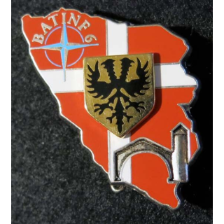  1°régiment d'infanterie 3° CECAC du Bataillon d'infanterie N° 6 Mostar JY Segalen 1996