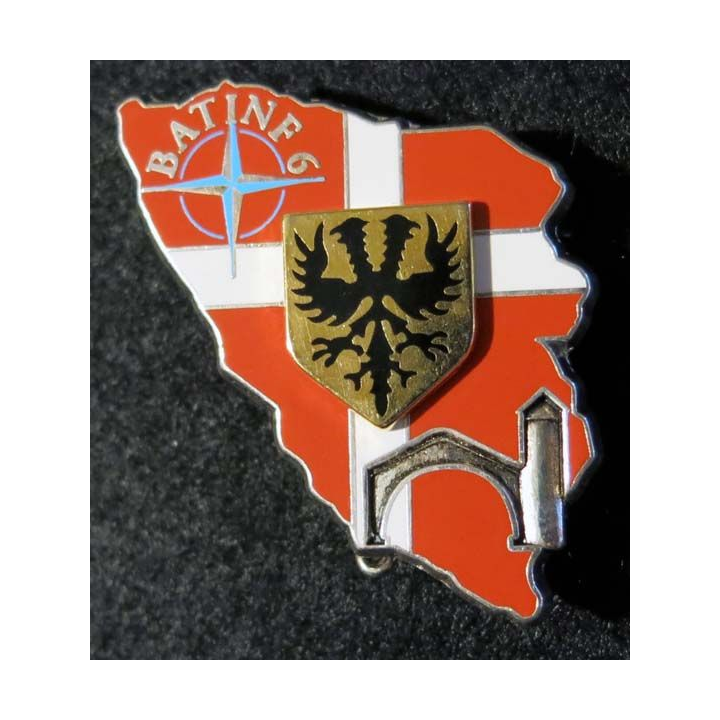  1°régiment d'infanterie 3° CECAC du Bataillon d'infanterie N° 6 Mostar JY Segalen 1996