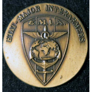 EMIA : médaille de l'état major interarmées sans marquage du fabricant