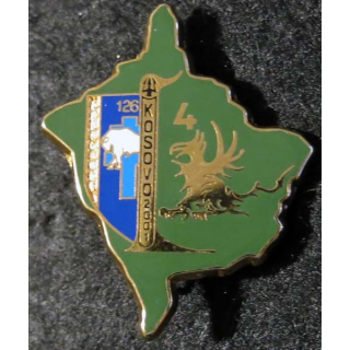 4° compagnie du 126° régiment d’infanterie Kosovo 2001 Boussemart  