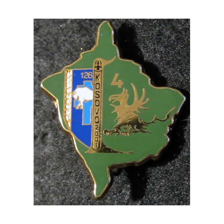4° compagnie du 126° régiment d’infanterie Kosovo 2001 Boussemart  