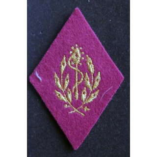 losange de bras modèle 45 insigne tissu auxiliaire service santé cadre