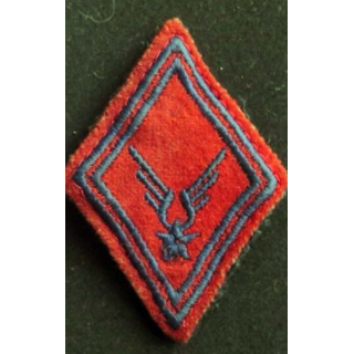 losange de bras modèle 45 : insigne tissu de l'ALAT Artillerie troupe