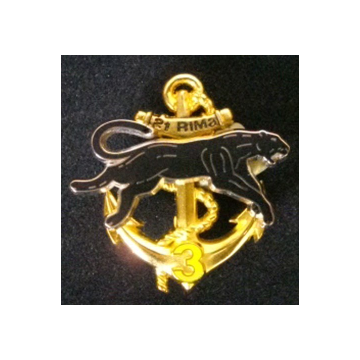 21° RIMA : 21° RÉGIMENT D'INFANTERIE DE MARINE 3° COMPAGNIE TYPE 2