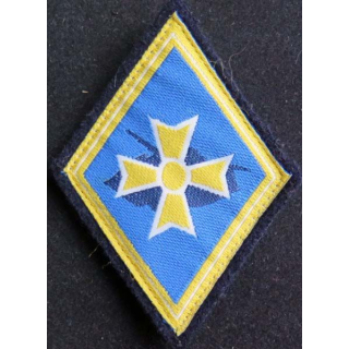 1° BB : insigne tissu de la 1° brigade blindée bleu roi