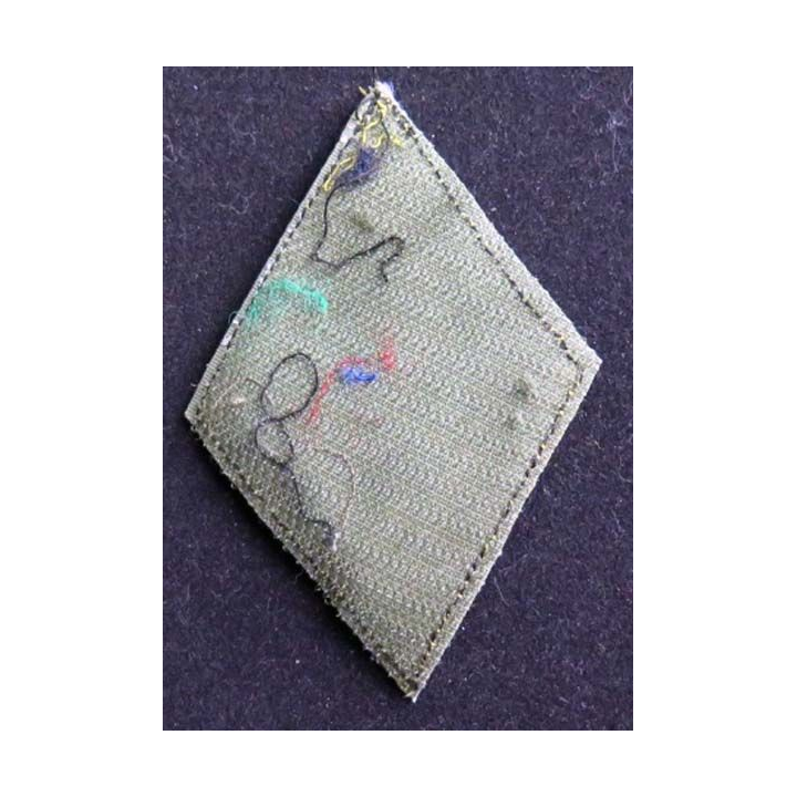 1° BB : insigne tissu de la 1° brigade blindée bleu clair