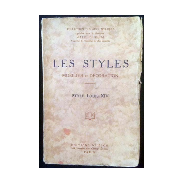 1. Les styles mobilier et décoration style Louis XIV aux éditions Nilsson