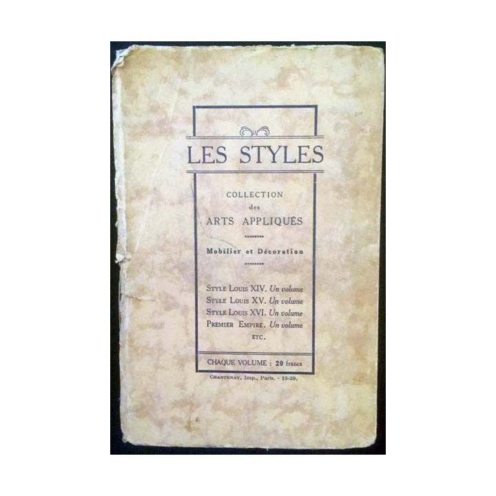 1. Les styles mobilier et décoration style Louis XIV aux éditions Nilsson