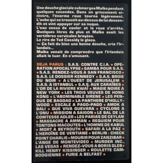 1. SAS Guêpier en Angola de Gérard de Villiers aux éditions Plon