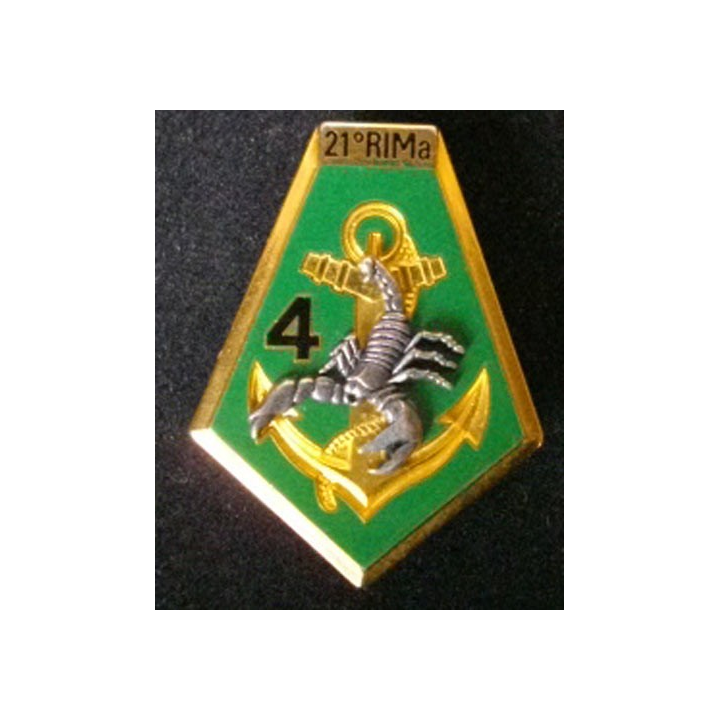 21° RIMA : 21° RÉGIMENT D'INFANTERIE DE MARINE 4° COMPAGNIE
