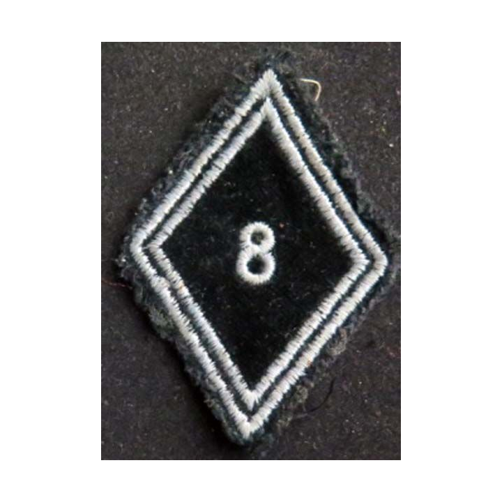 losange de bras modèle 45 du 8° régiment de transmissions troupe