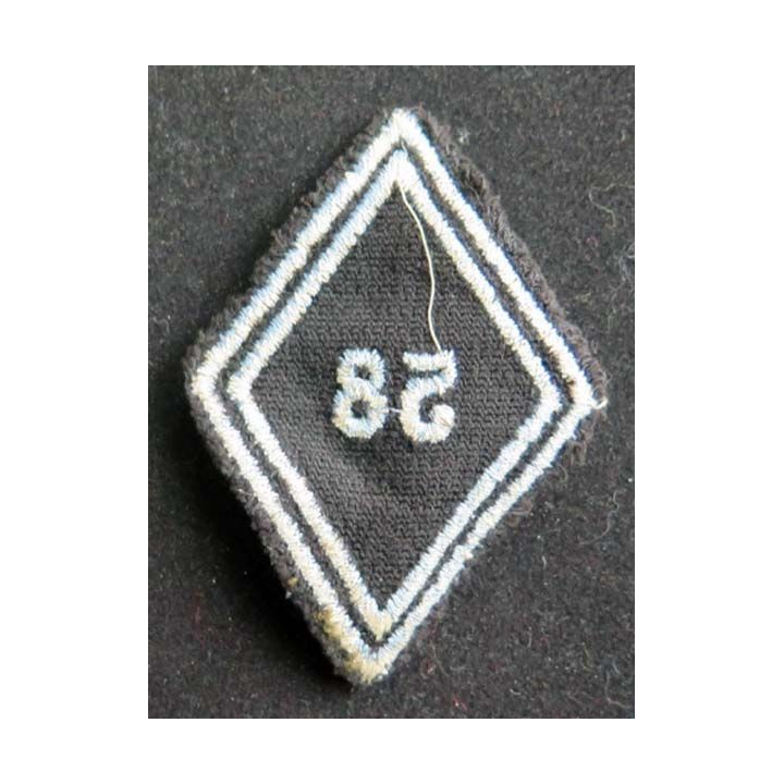 losange de bras modèle 45 du 58° régiment de transmissions troupe