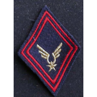 losange de bras modèle 45 : insigne tissu de l'ALAT Infanterie cadre