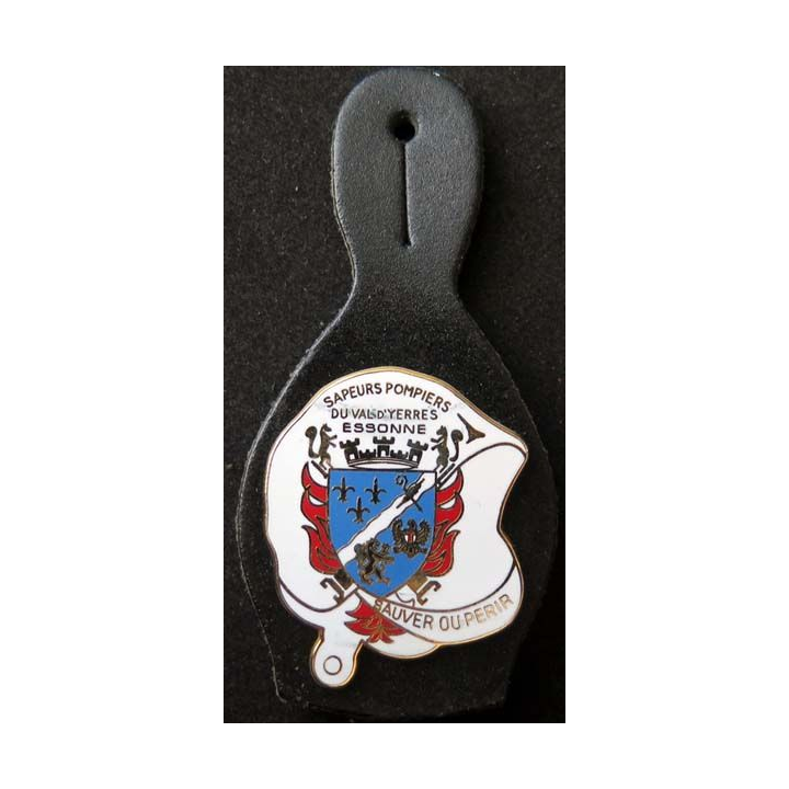 insigne métallique pompiers du Val d'Yerres Essonne Ballard