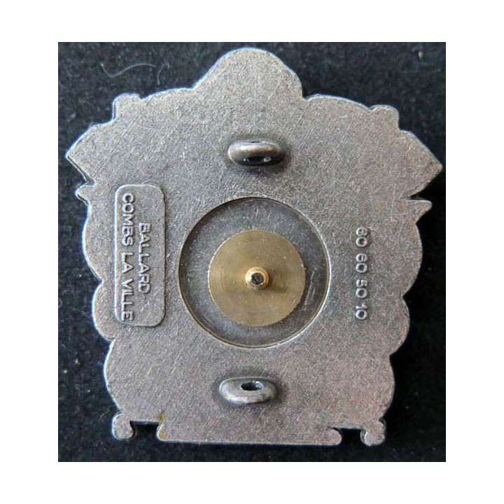 insigne métallique pompiers de Gaillard de fabrication Ballard