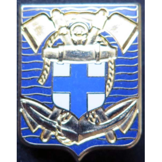 insigne métallique des marins pompiers de Marseille Ballard