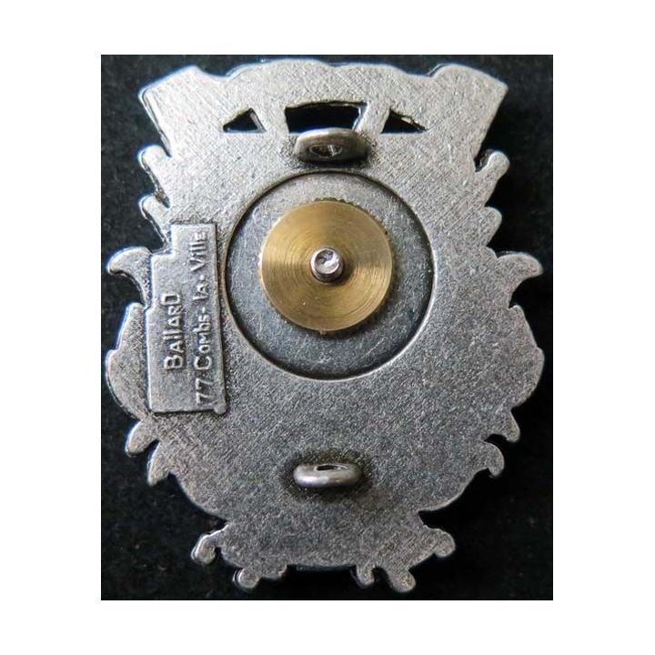 insigne métallique pompiers de Corse de fabrication Ballard