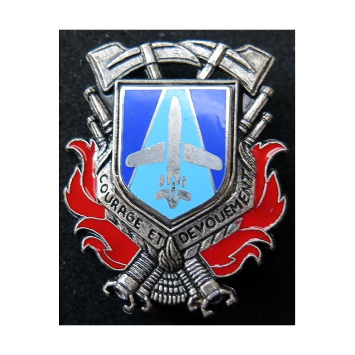 insigne métallique pompiers de la SNECMA ?  de fabrication Ballard