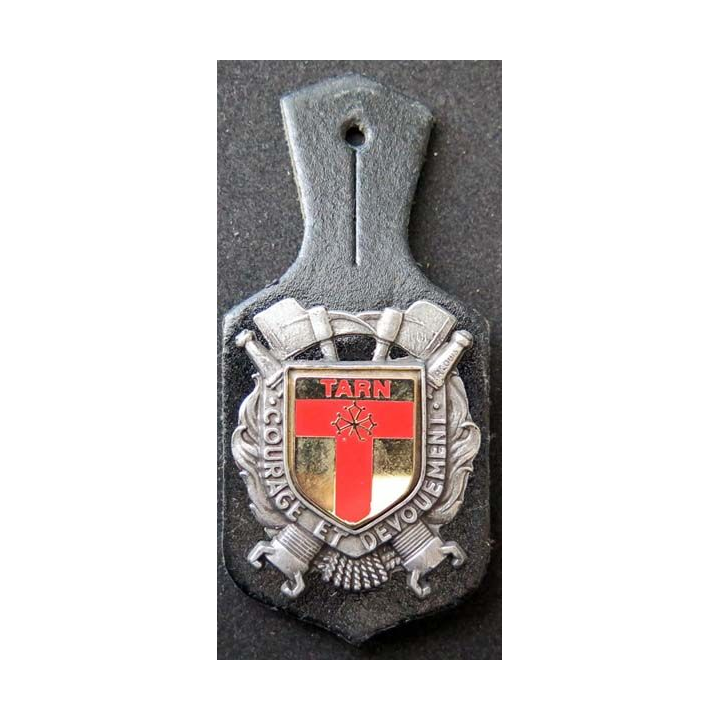 insigne métallique pompiers du Tarn de fabrication Ballard