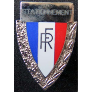 coiffure de la police nationale du service de stationnement 