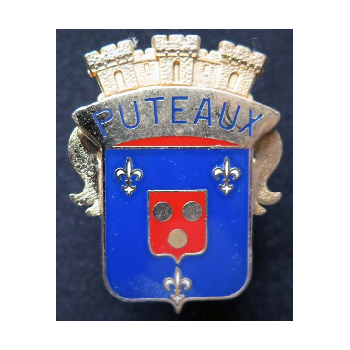 insigne métallique casquette de police Puteaux fabrication Ballard
