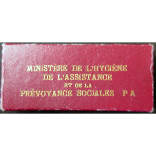 hygiène assistance prévoyance sociales boite médaille