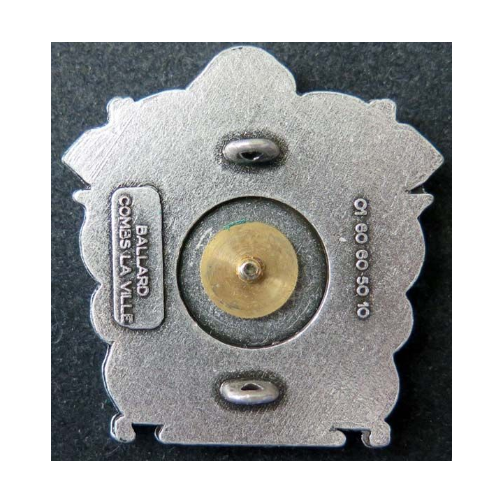insigne métallique pompiers de Gaillon fabrication Ballard