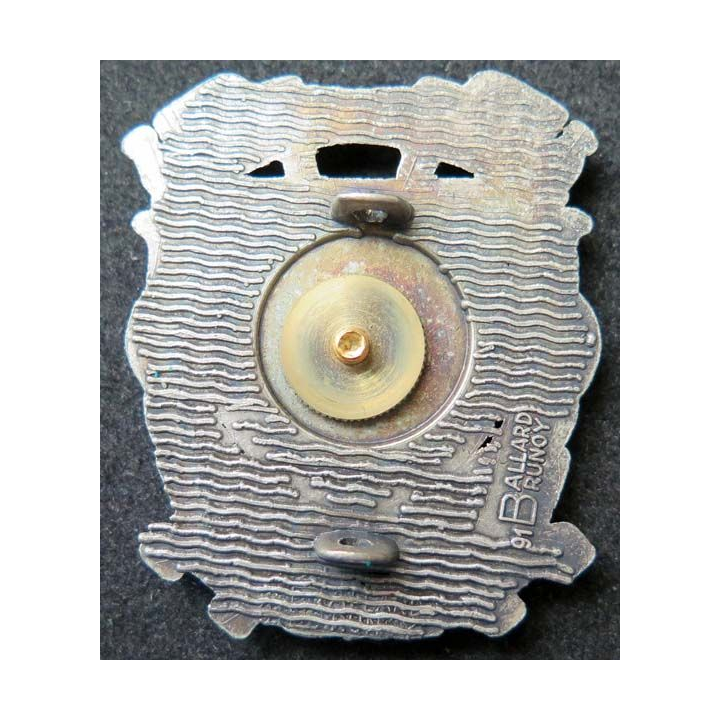 insigne métallique 110° congrès national pompiers Bourg en Bresse 2003