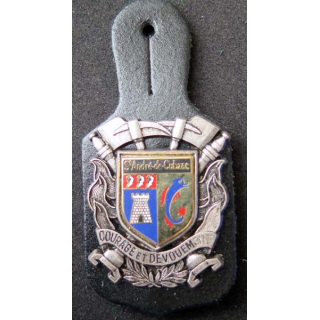 insigne métallique pompiers de Saint André de Cubzac fabrication Ballard