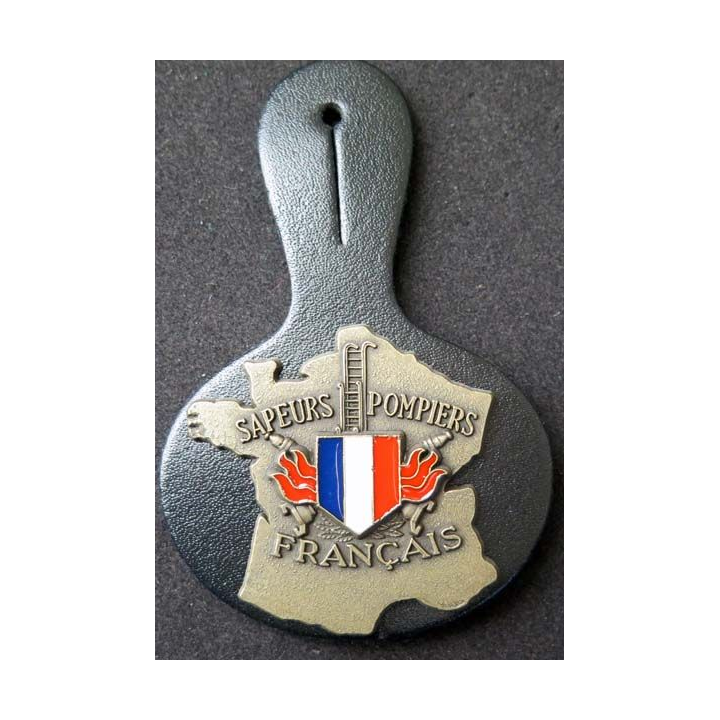 insigne des sapeurs pompiers français bronzé Ballard