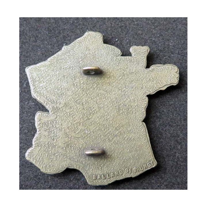 insigne des sapeurs pompiers français bronzé Ballard