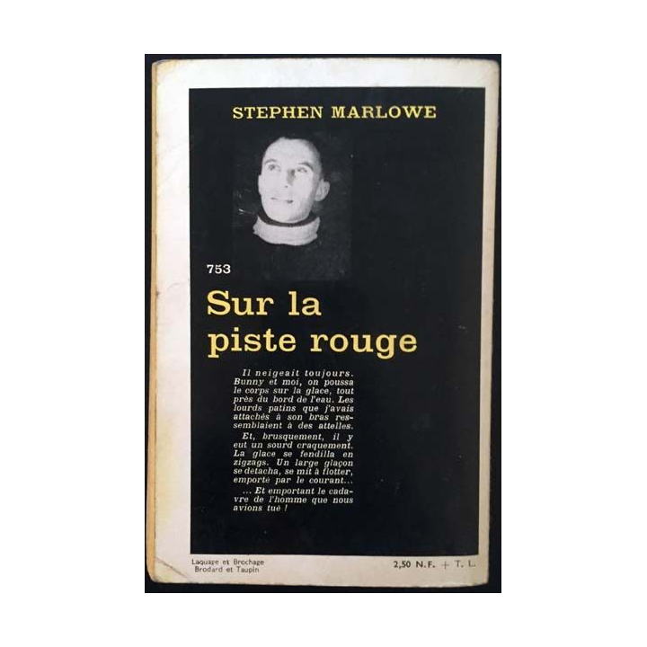 1. Sur la piste rouge de Stephen Marlowe aux éditions Gallimard