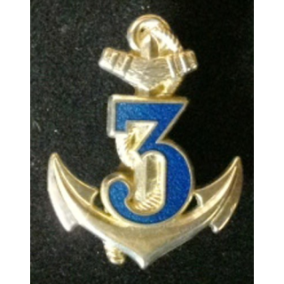 3° RIMA : 3°RÉGIMENT D'INFANTERIE DE MARINE (PRESTIGE ARGENTÉ)