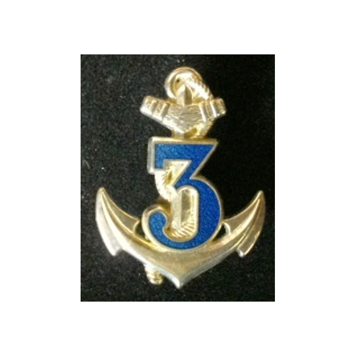 3° RIMA : 3°RÉGIMENT D'INFANTERIE DE MARINE (PRESTIGE ARGENTÉ)