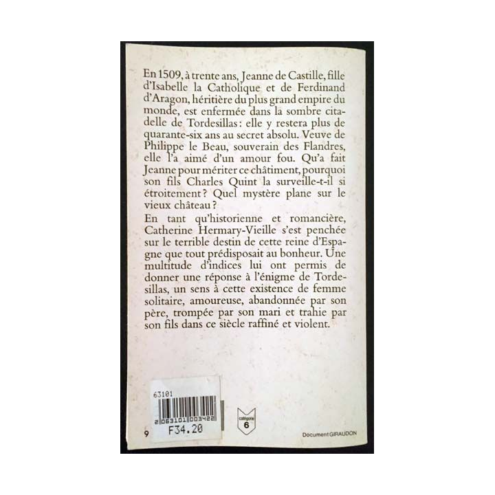 1. Un amour fou de Catherine Hermary-Vieille aux éditions Presses Pocket