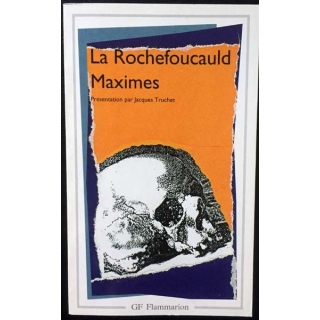 1. Maximes et réflexions diverses de La Rochefoucauld aux éditions GF Flammarion